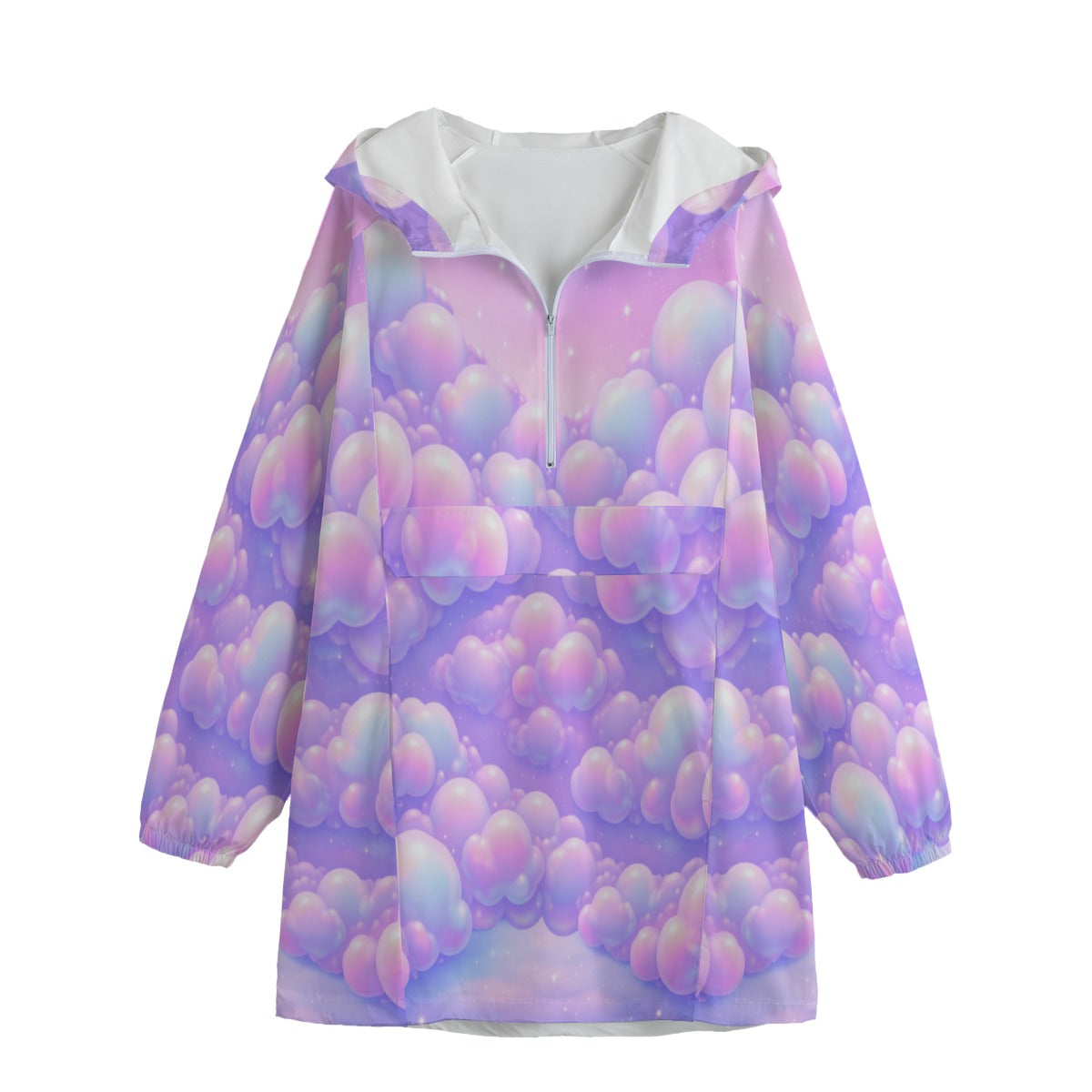 Unisex Windbreaker Long Jacket