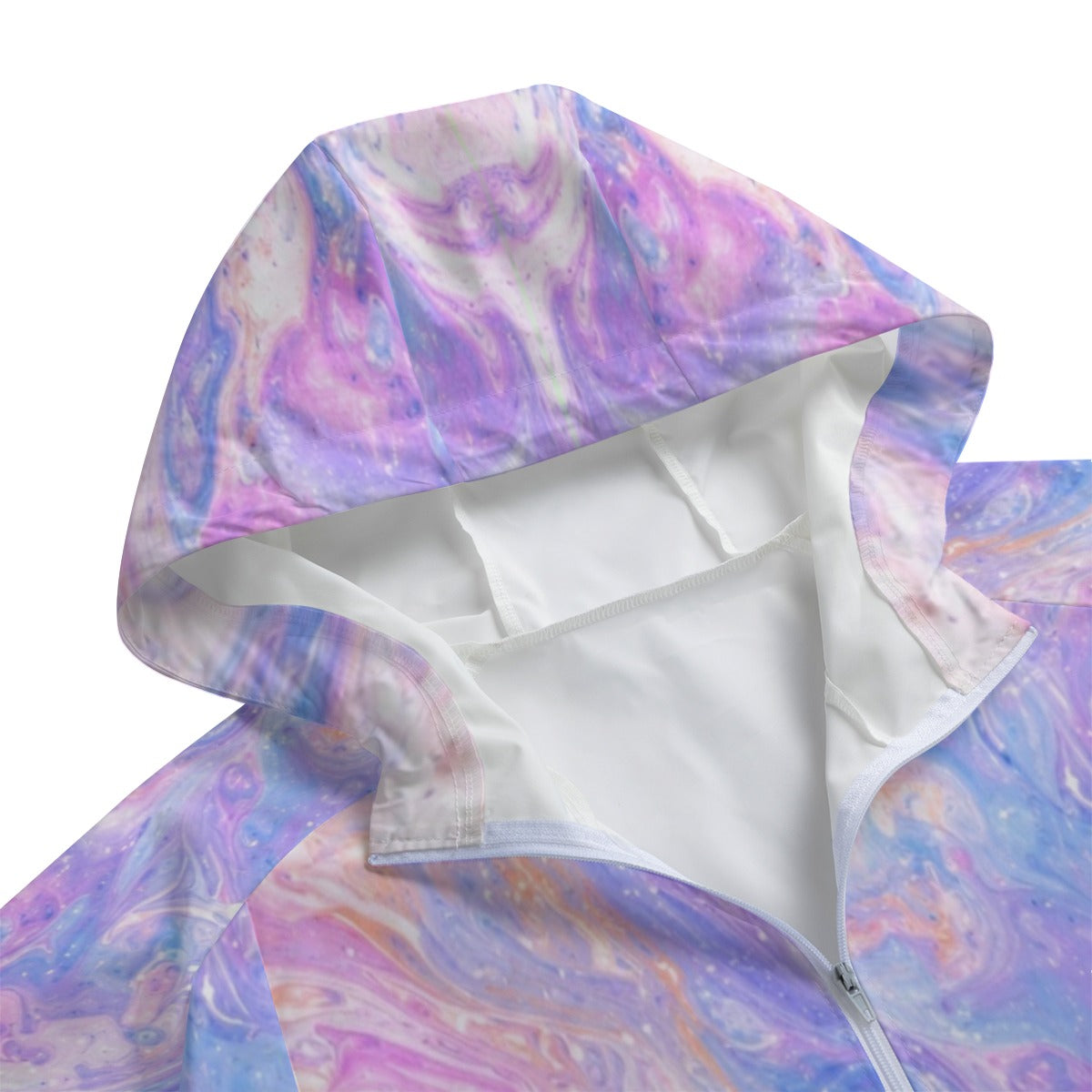 Unisex Windbreaker Long Jacket - view 3