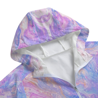 Unisex Windbreaker Long Jacket - view 3