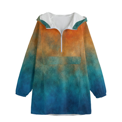 Unisex Windbreaker Long Jacket by O’Nimbus