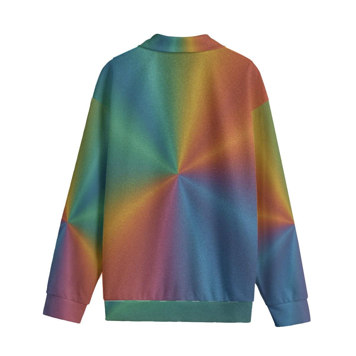 Unisex Lapel Collar Sweater