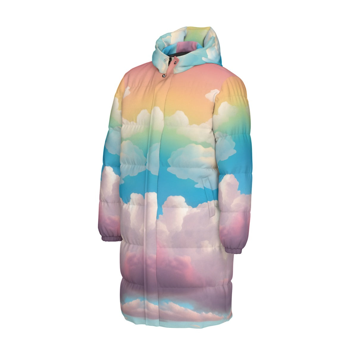 Unisex Long Down Jacket