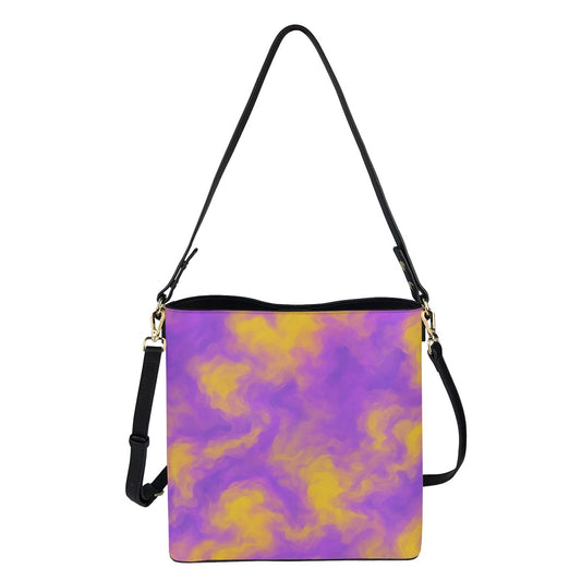 Unisex Minimalist Square Crossbody Bucket Bag