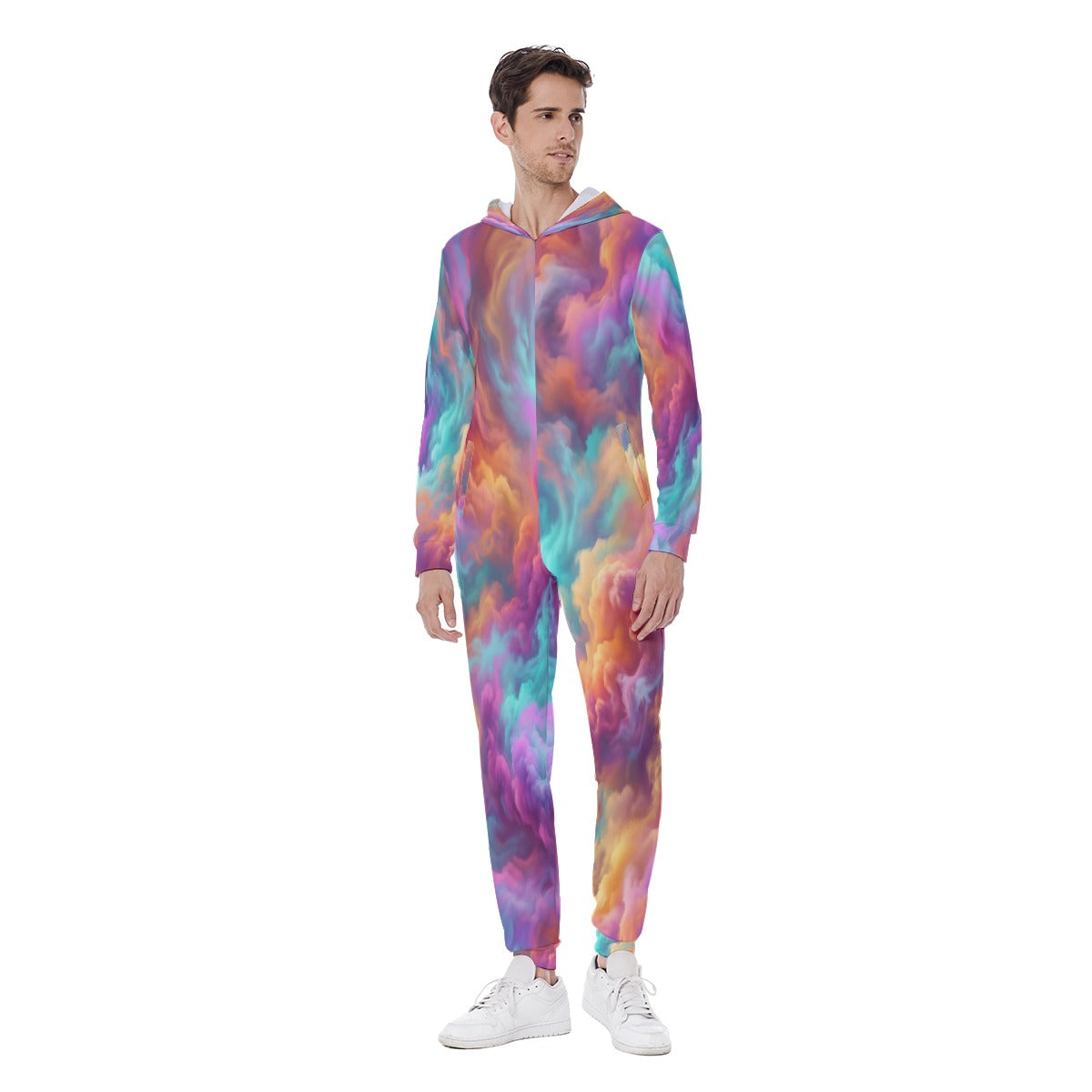 Men's Hooded Jumpsuit
