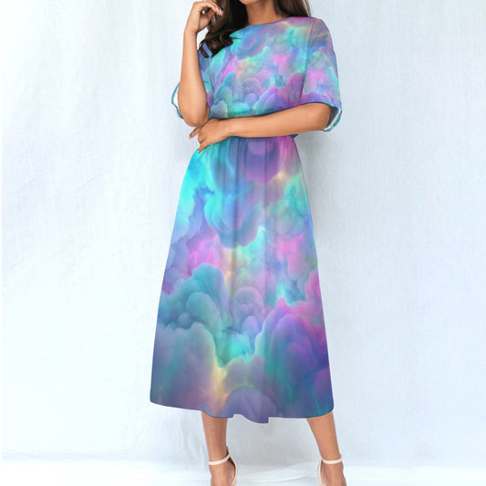 Women's Elastic Waist Dress