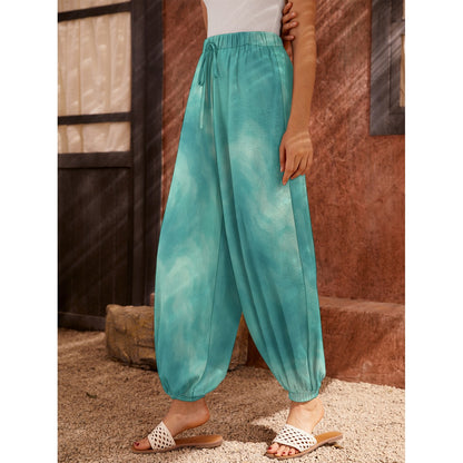 Women's Carrot Pants with Pockets