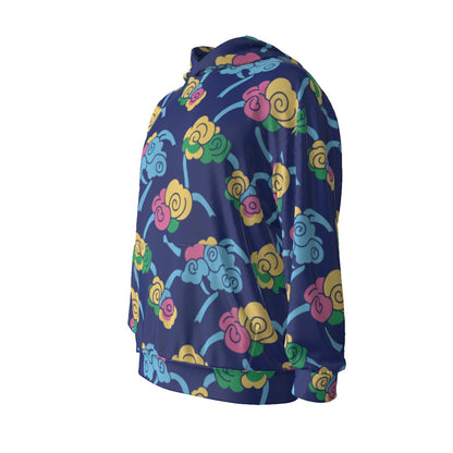 Men's Drop Shoulder Patch Pocket Hoodie