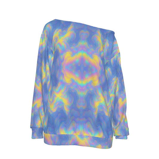 Women's Off-Shoulder Sweatshirt