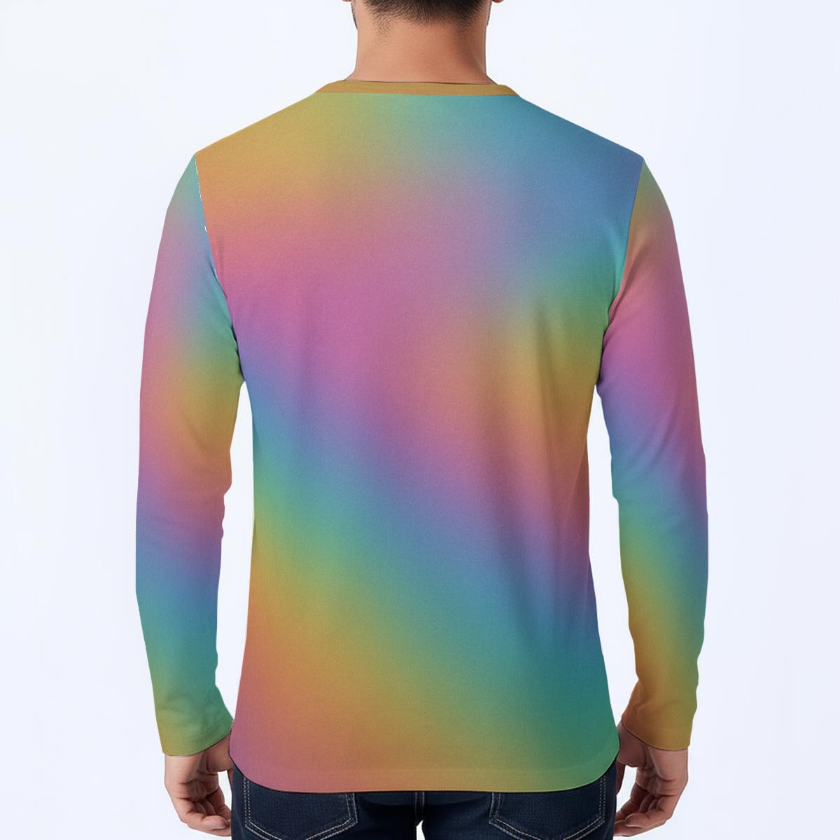 Men's Classic Long-Sleeve Henley Shirt