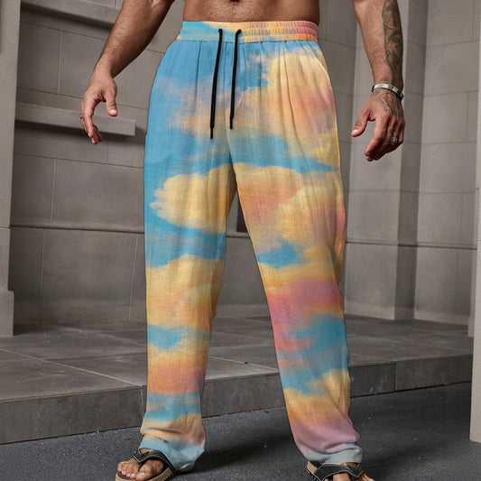 Men's Loose Casual Pants With Pocket