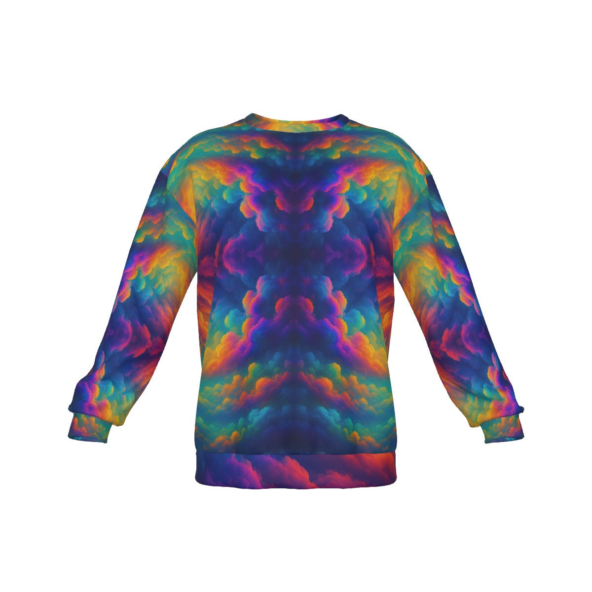 Men's Drop Shoulder Round Neck Long-Sleeved Sweatshirt