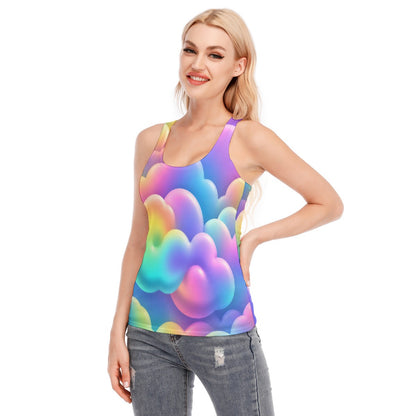 Women's Racer Vest | 190GSM Cotton