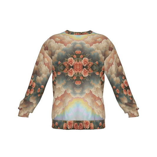 Men's Drop Shoulder Round Neck Long-Sleeved Sweatshirt