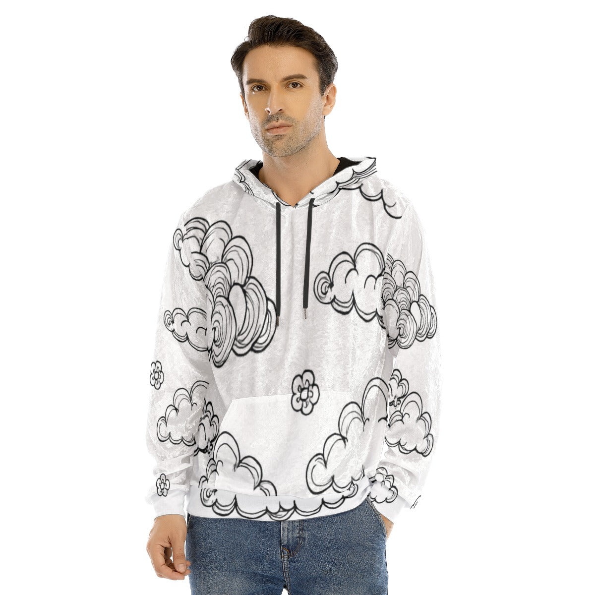 Men's Pullover Hoodie | Velvet