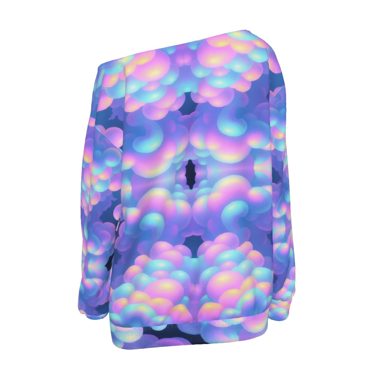 Women's Off-Shoulder Sweatshirt