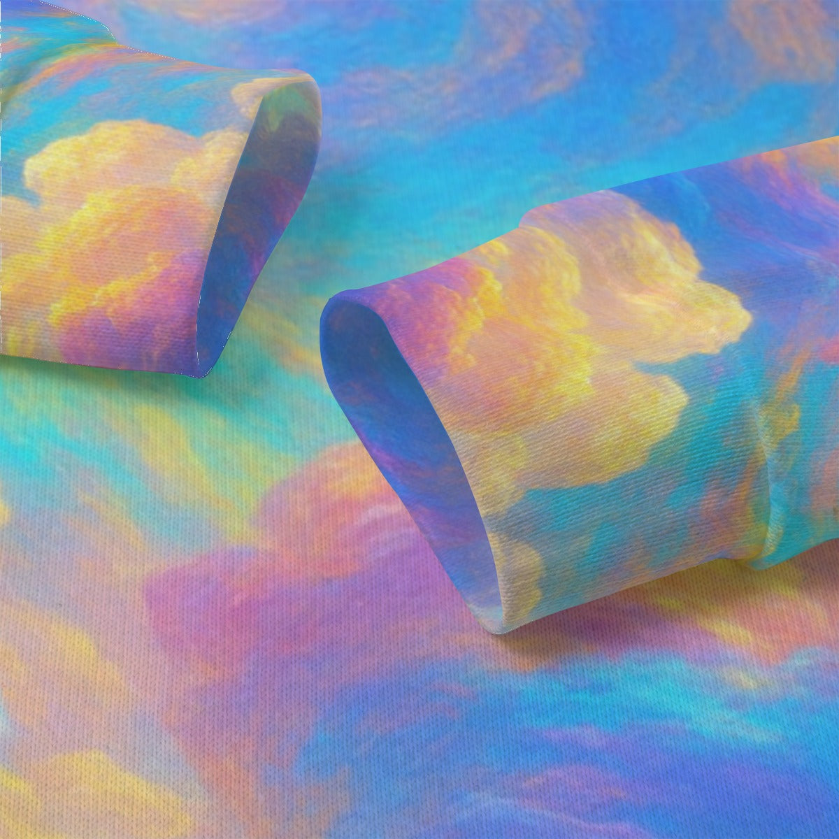 Unisex Turtleneck Knitted Fleece Sweater