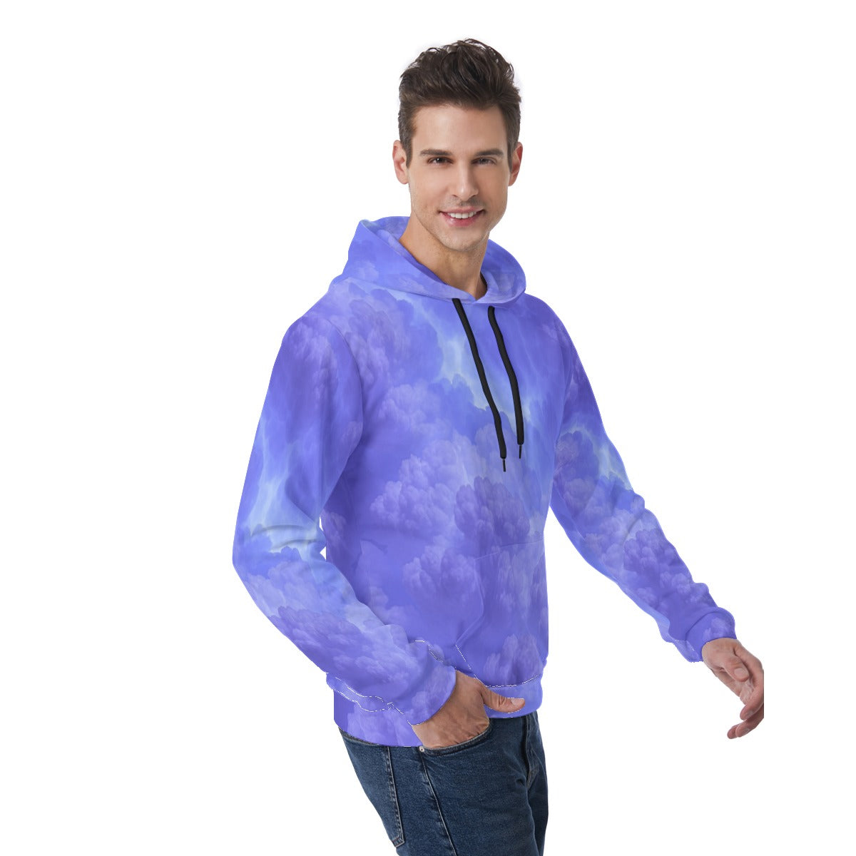 Men's Thicken Pullover Hoodie With Inner Hood