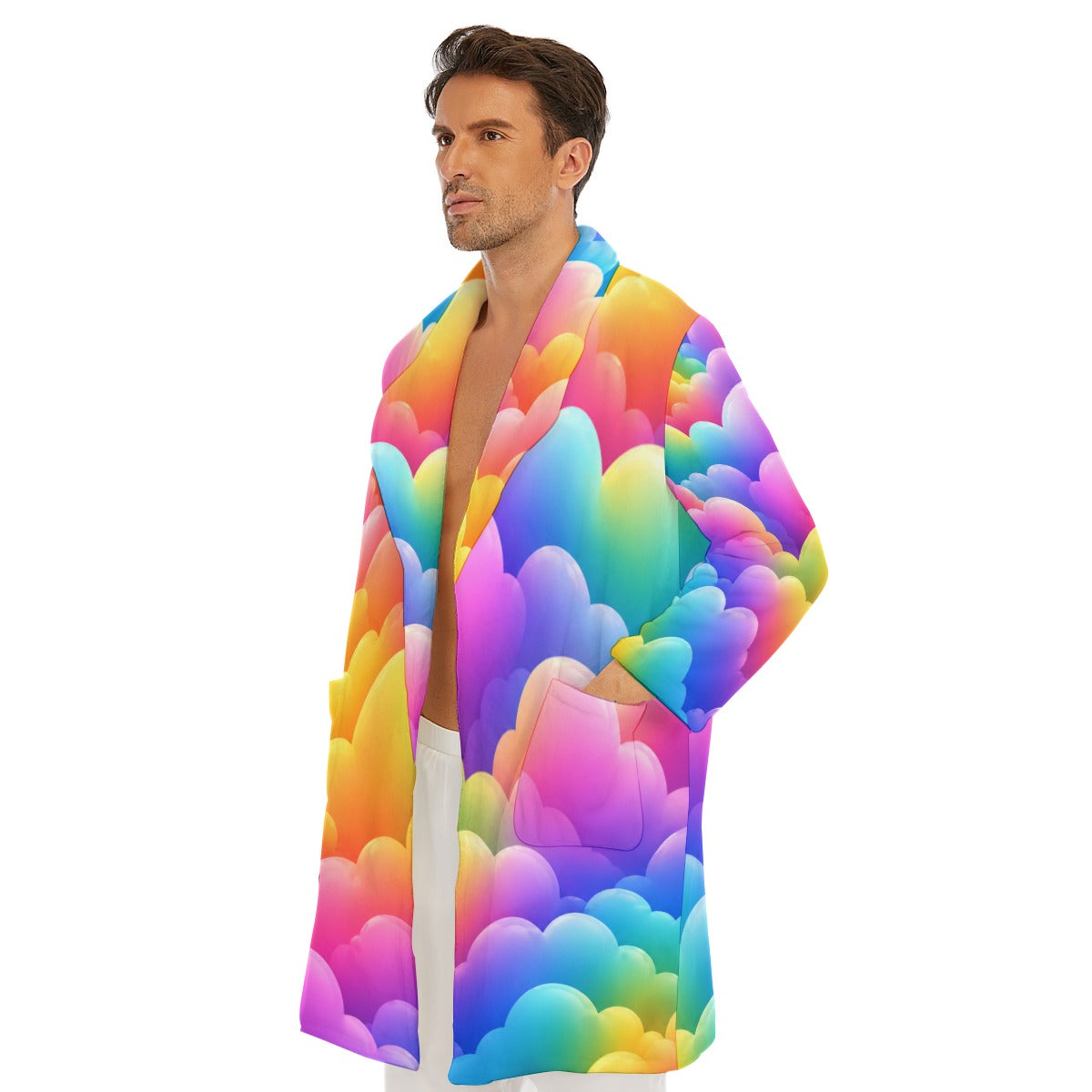 Men's Borg Fleece Robe