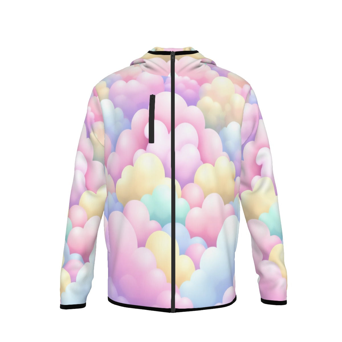 Men's Stylish Hoodie with Thumb Hole Design - view 1