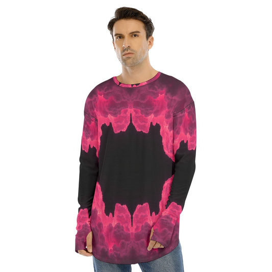 Men's Fingerless Long Sleeve T-shirt