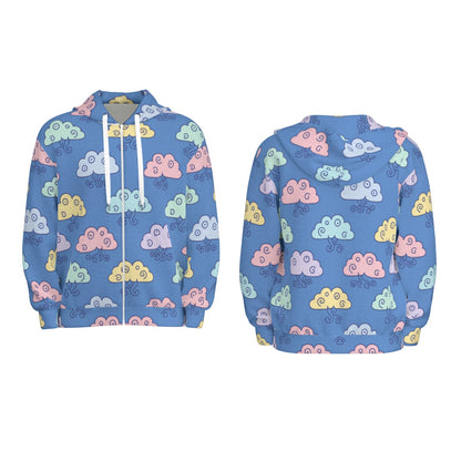 Unisex Zip Hooded Sweatshirt