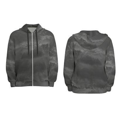 Unisex Zip Hooded Sweatshirt