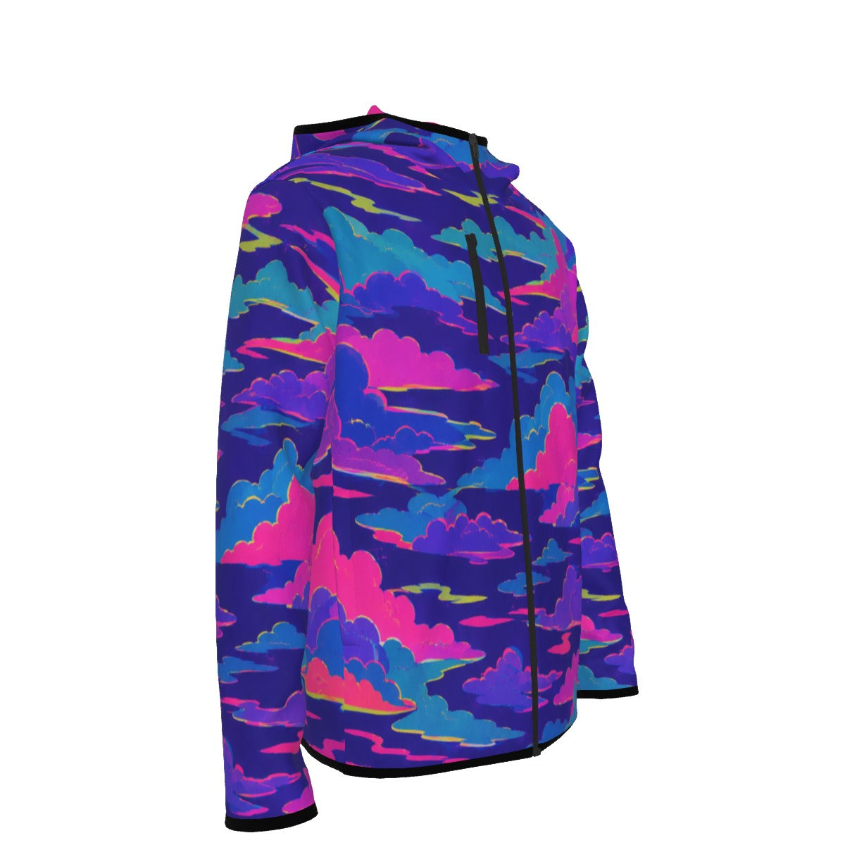 Men's Stylish Hoodie with Thumb Hole Design - view 4