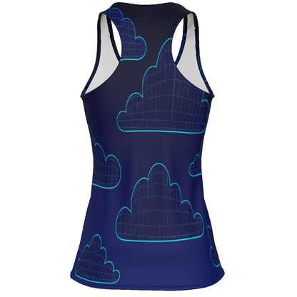 Women's Racer Vest | 190GSM Cotton