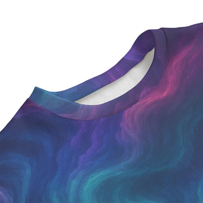 Unisex Drop-shoulder Knitted Fleece Sweater - view 3