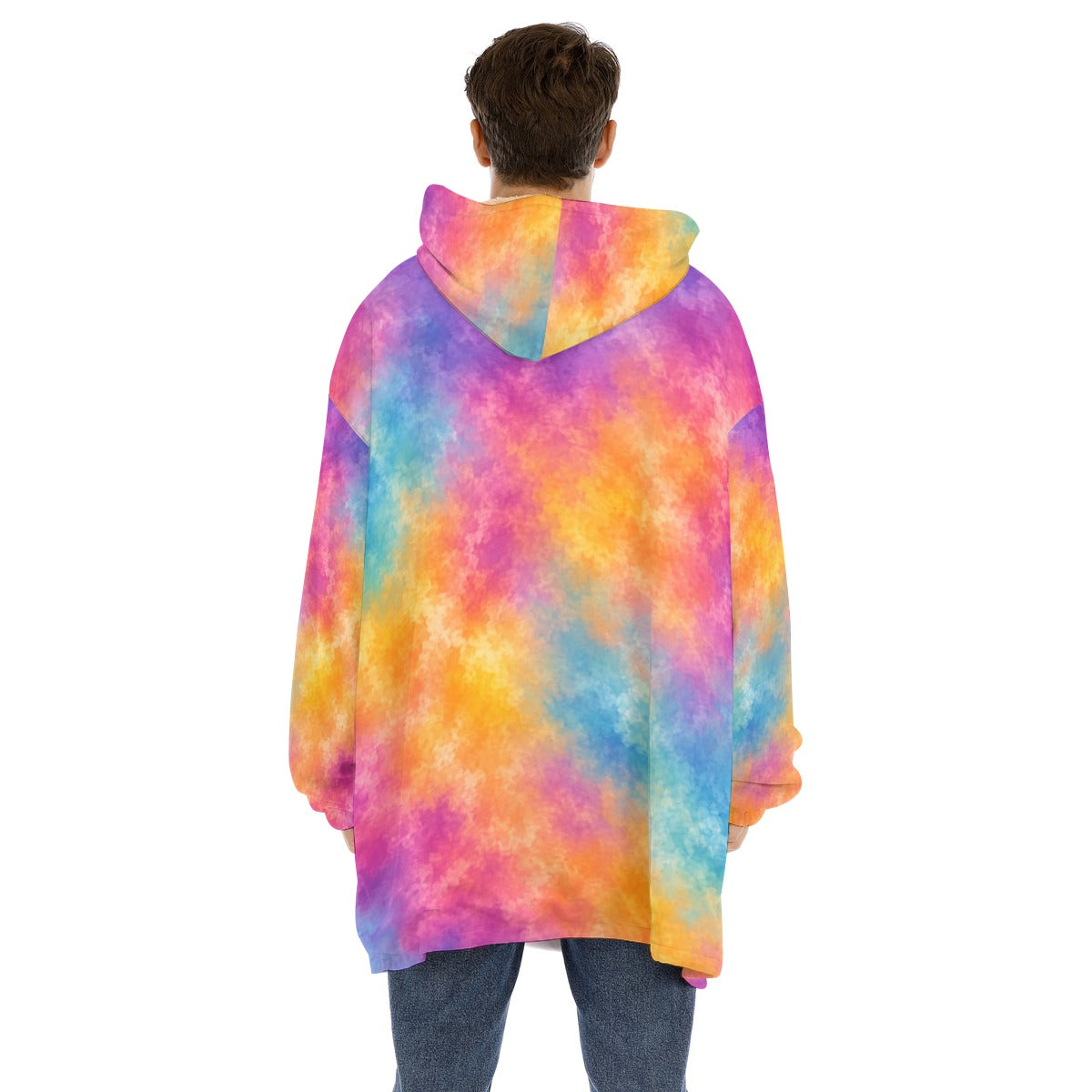 Unisex Sherpa Fleece Hoodie Blanket by O’Nimbus – view 4