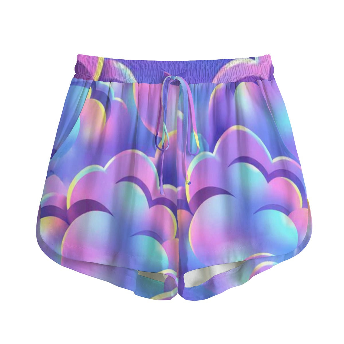 Women's Shorts With Drawstring | Rayon