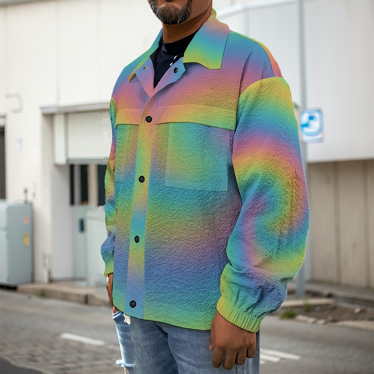 Men's Casual Lapel Jacket