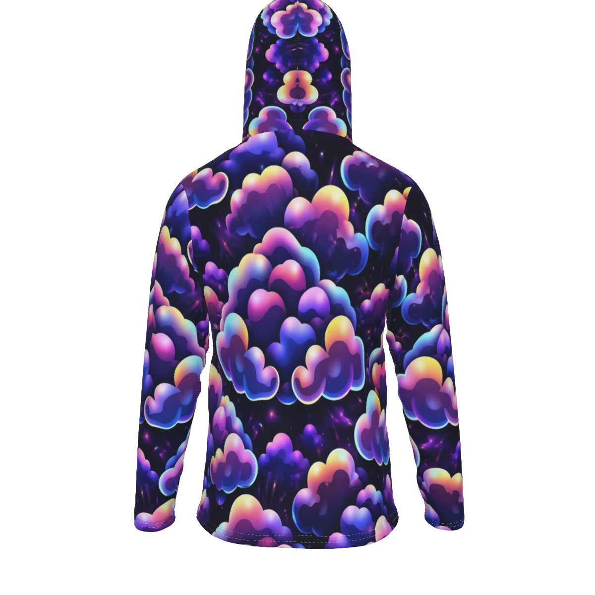 Men's Pullover Hoodie With Mask - view 2