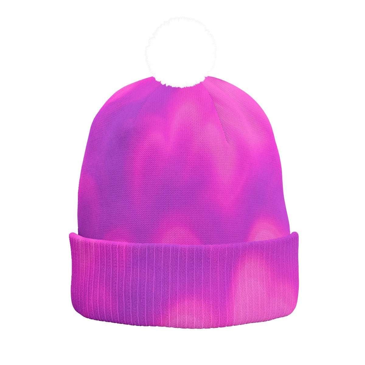 Unisex Knitted Hat With Pom-Pom