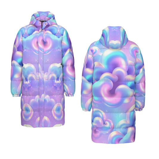 Unisex Long Down Jacket