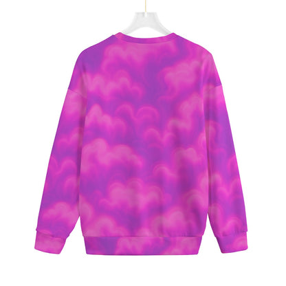 Unisex Drop-shoulder Knitted Fleece Sweater - view 2