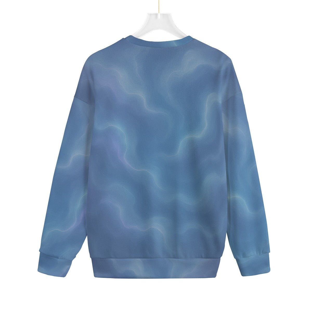 Unisex Drop-shoulder Knitted Fleece Sweater - view 2