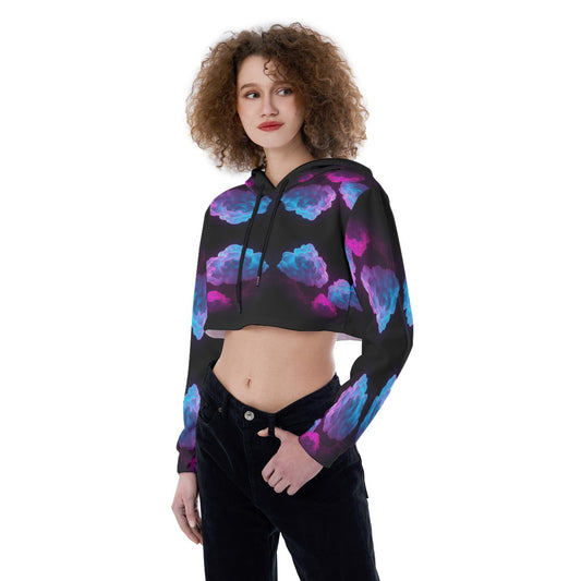 Women's Crop Top Hoodie