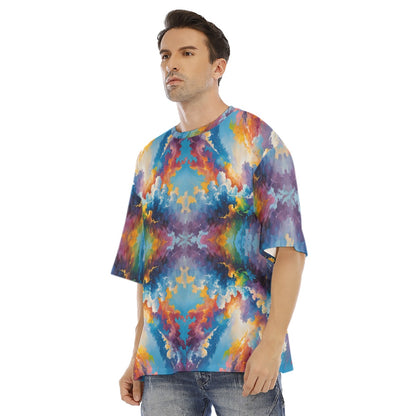 Men's Drop Shoulder T-shirt With Short Sleeve