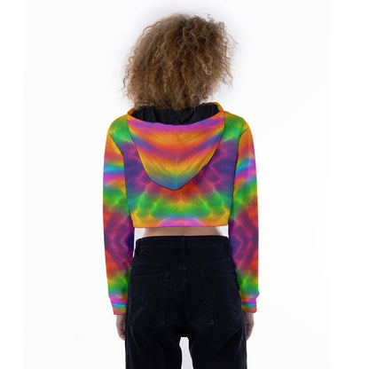 Women's Crop Top Hoodie