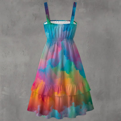 Women‘s Ruffle Hem Dress