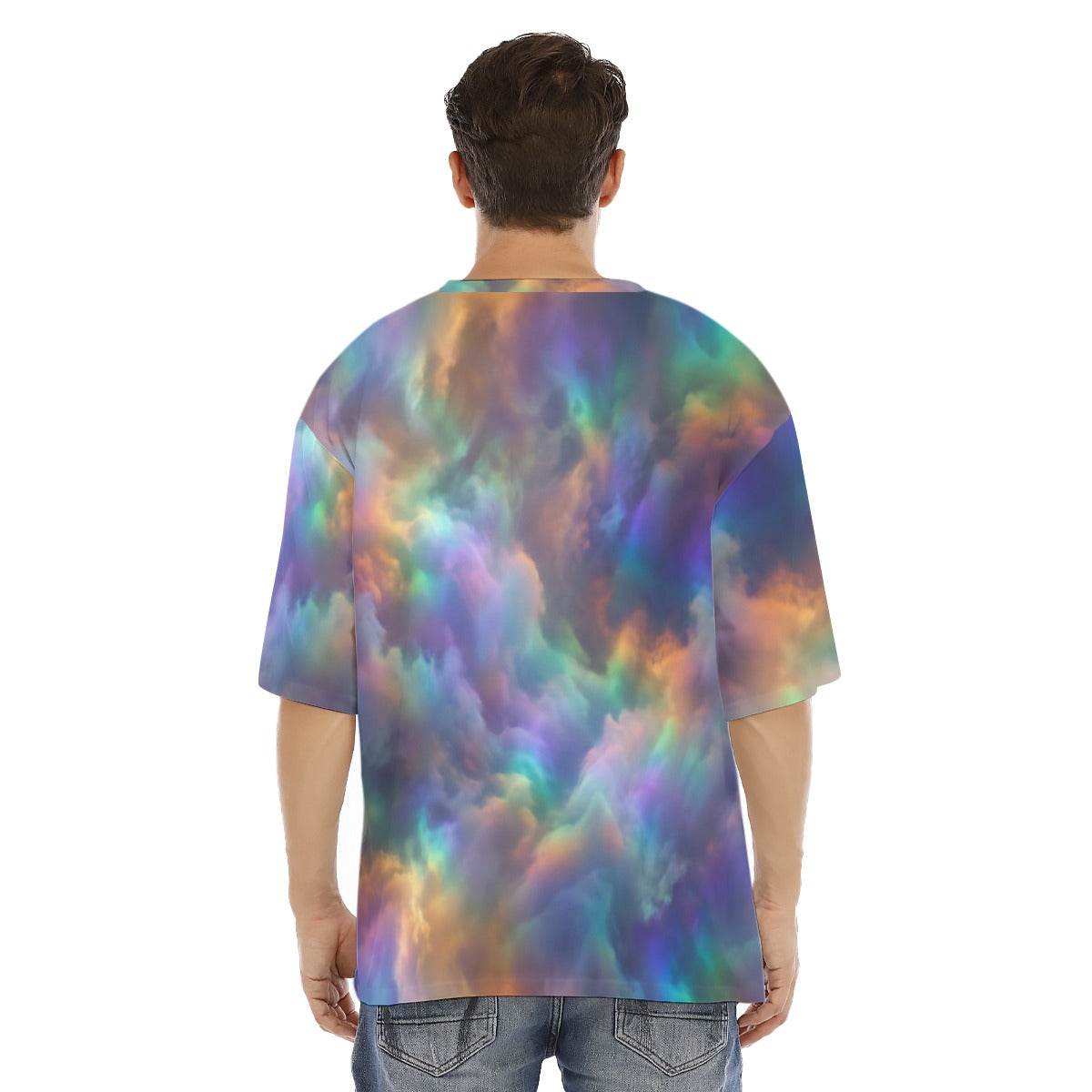 Men's Drop Shoulder T-shirt With Short Sleeve