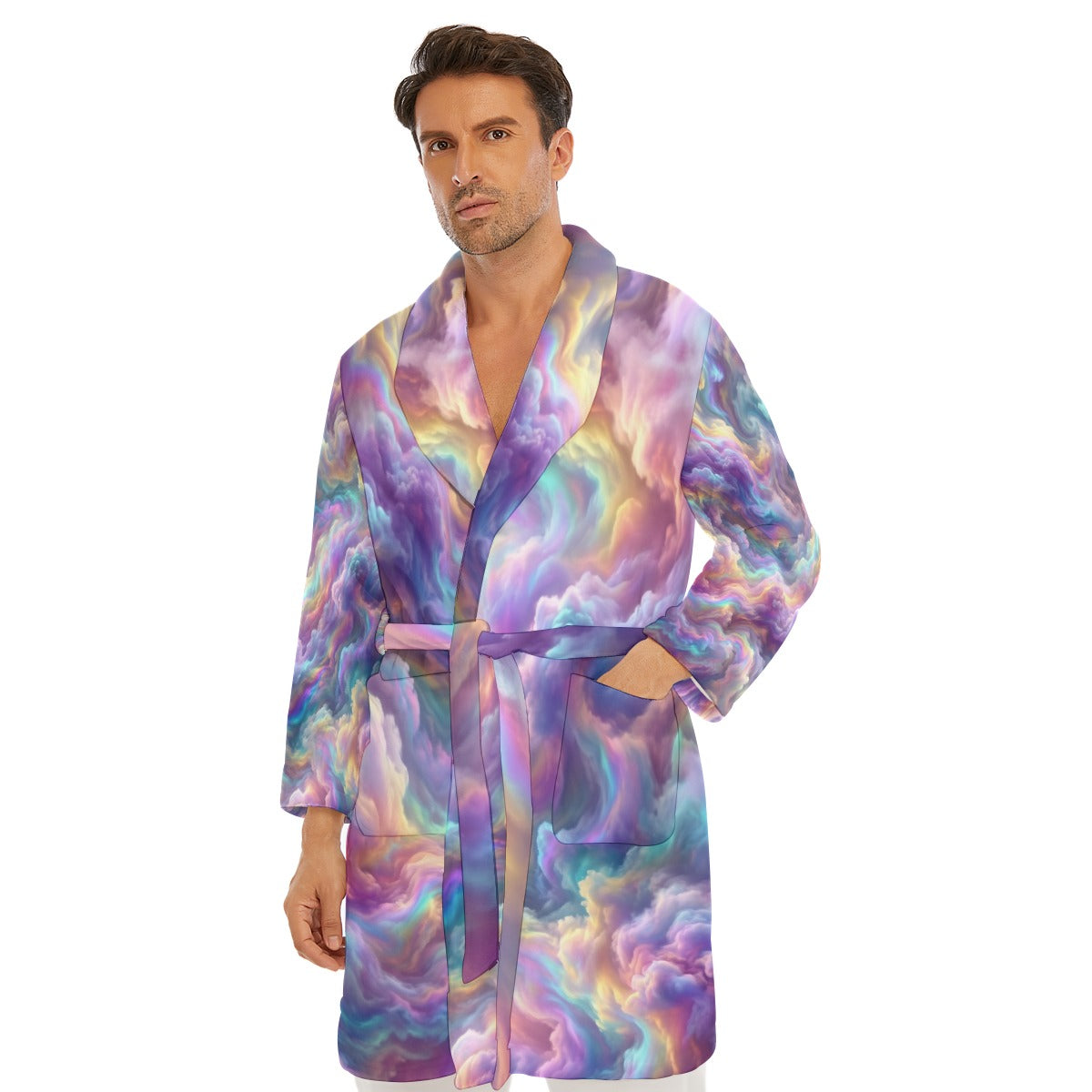 Men's Borg Fleece Robe