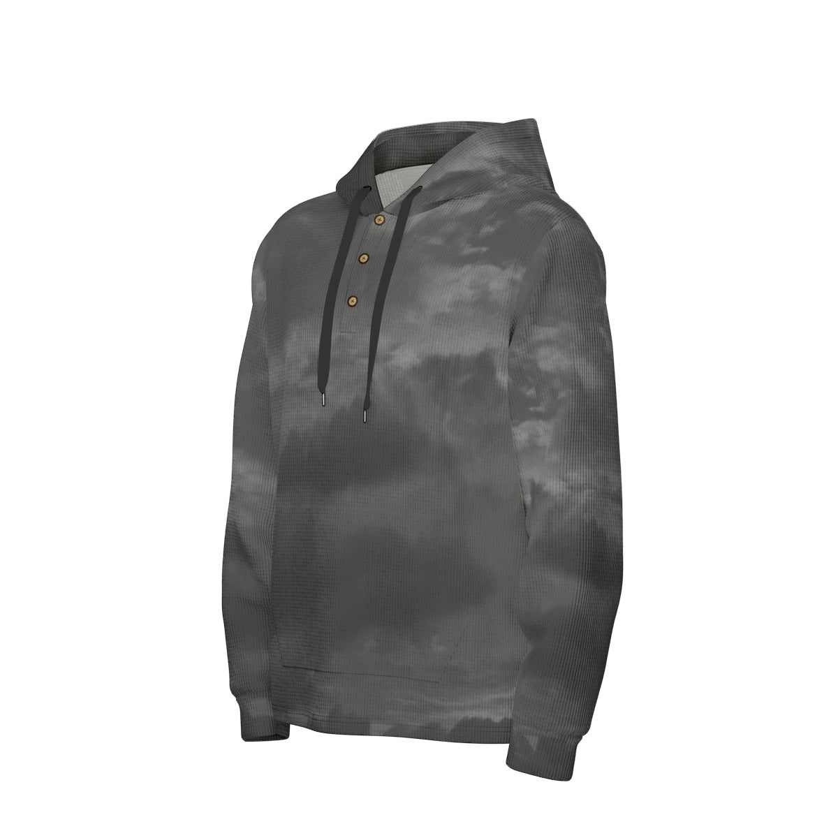 Men's Half Button Hoodie