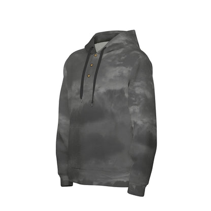 Men's Half Button Hoodie
