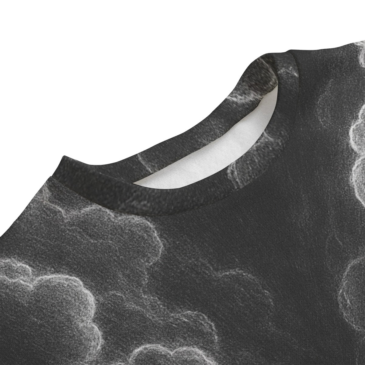 Unisex Drop-shoulder Knitted Fleece Sweater - view 3