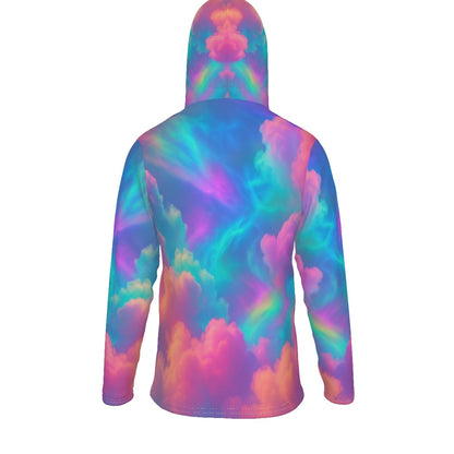 Men's Pullover Hoodie With Mask - view 2