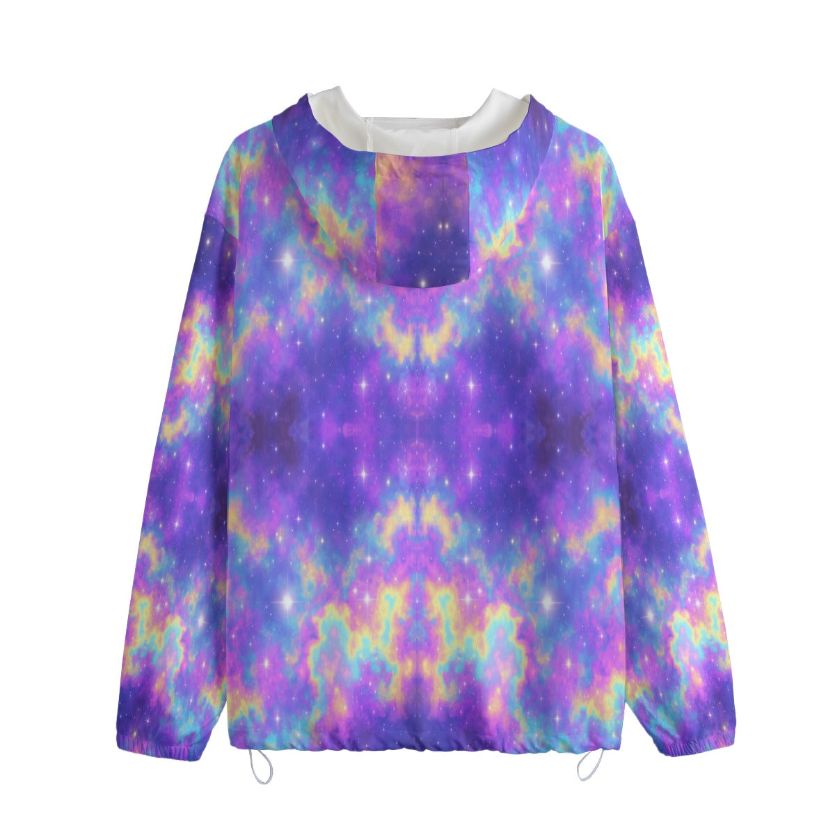 Unisex Pullover Jacket With Zipper Closure