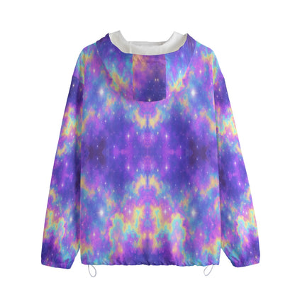 Unisex Pullover Jacket With Zipper Closure