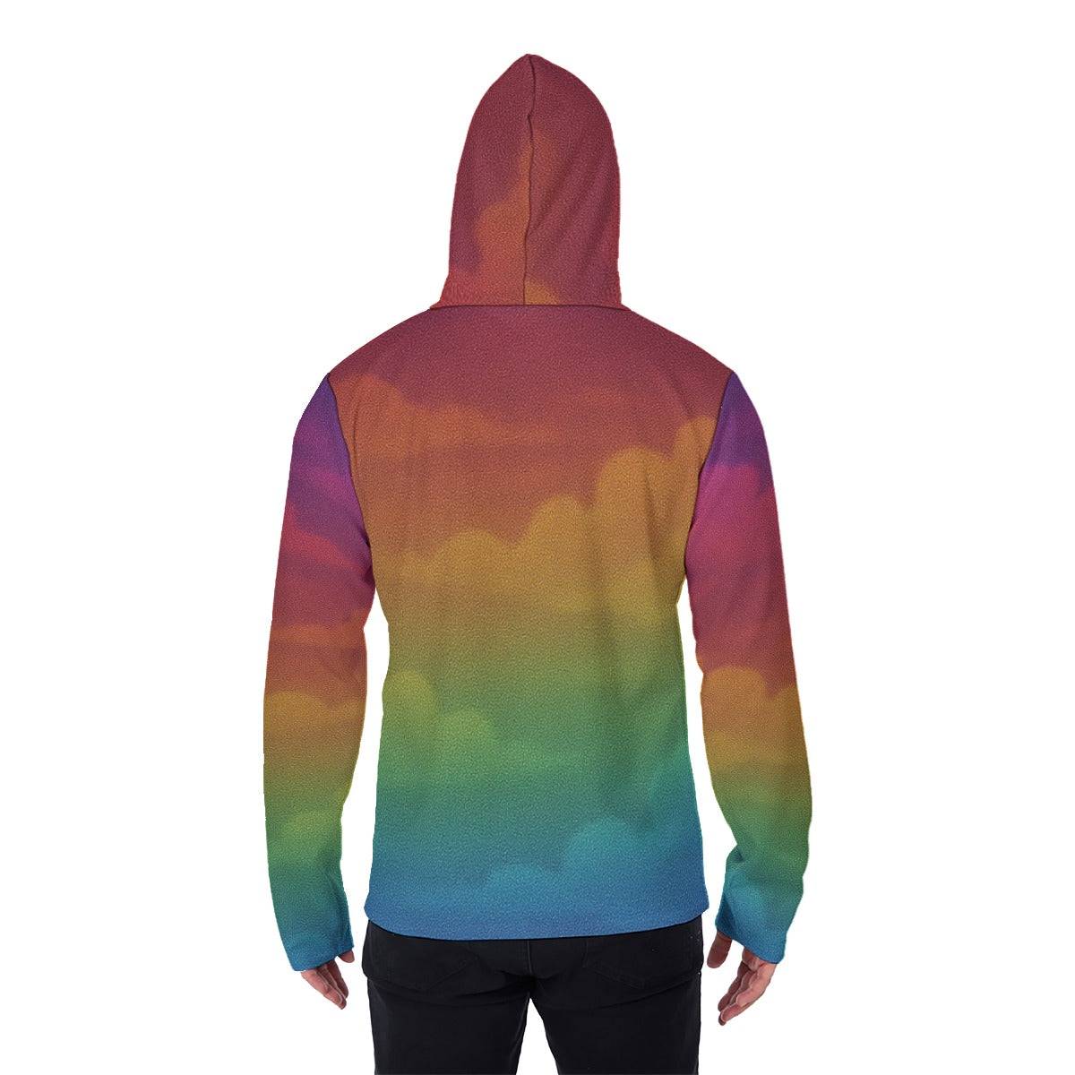 Men's Heavy Fleece Hoodie With Mask